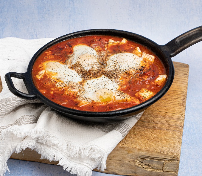 Recipe for Shakshuka with Haddock