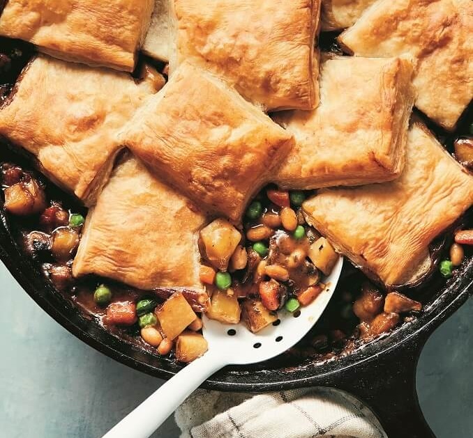 Recipe for Veggie Skillet Pot Pie