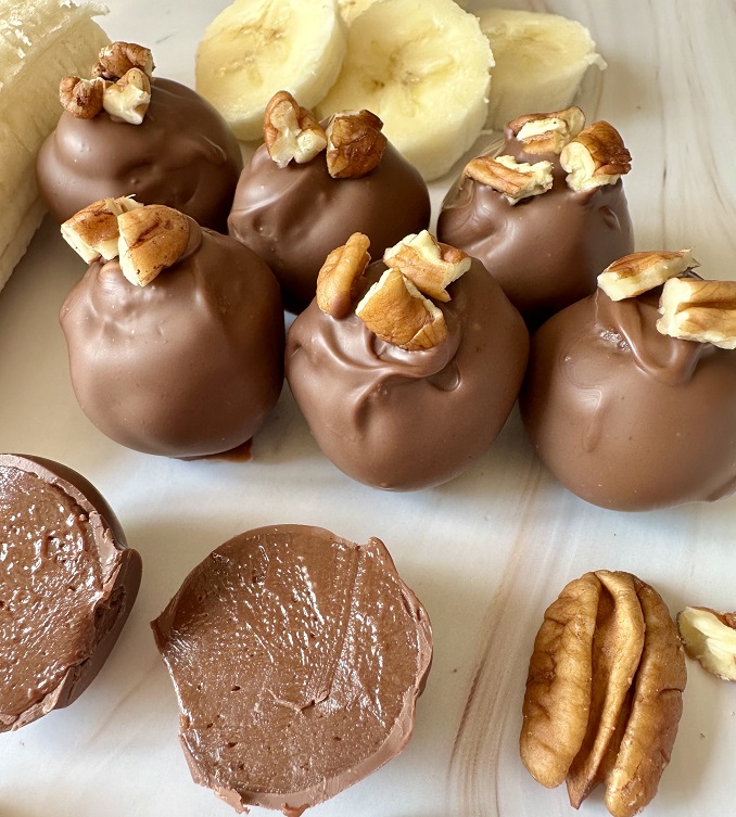 Recipe for Caramel Banana Truffles