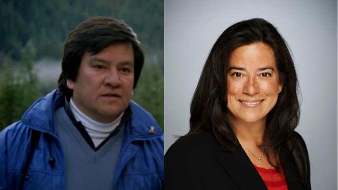 Indigenous rights activist and hereditary Kwagiulth (Kwakwaka’wakw) chief, and his daughter Jody Wilson-Raybould, former Member of Cabinet in the Justin Trudeau government (2015 to 2019)