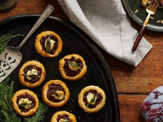 Recipe for Caramelized Onion and Goat Cheese Tartlets