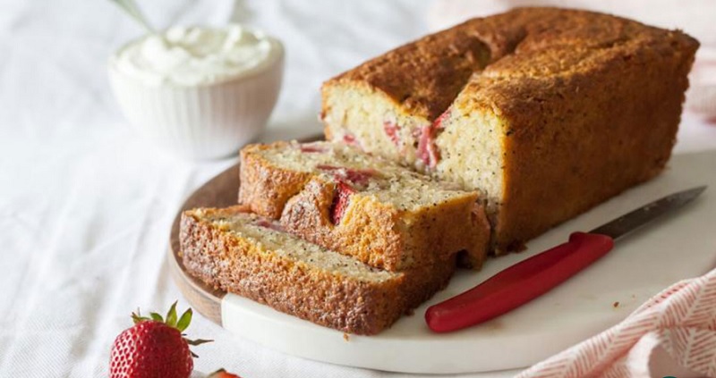 Recipe for Strawberry Poppy Seed Cake