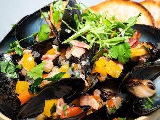 Recipe for Rainbow Pepper Mussels