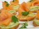 Recipe for Smoked Salmon Canapes with Avocado Cream