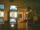 guy playing darts on an electronic dart board.