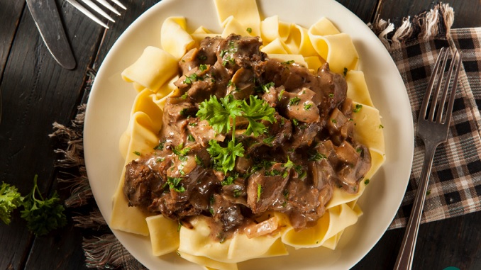 Recipe for Beef Stroganoff