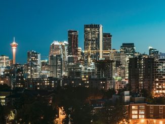 downtown calgary skyline