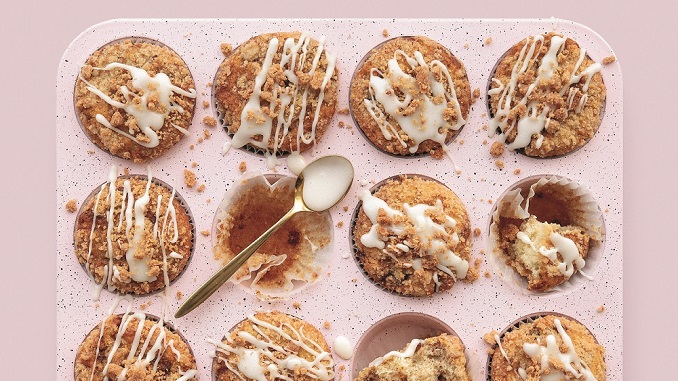 Recipe for Coffee Cake Swirl Muffins