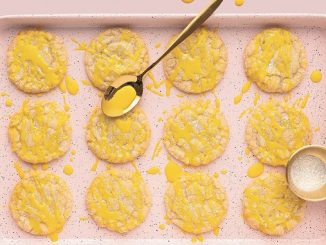 Recipe for Lemon Crinkle Cookies