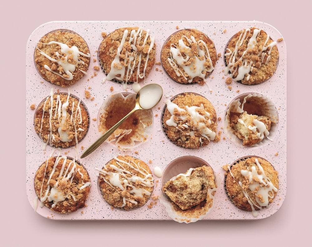 Recipe for Coffee Cake Swirl Muffins 