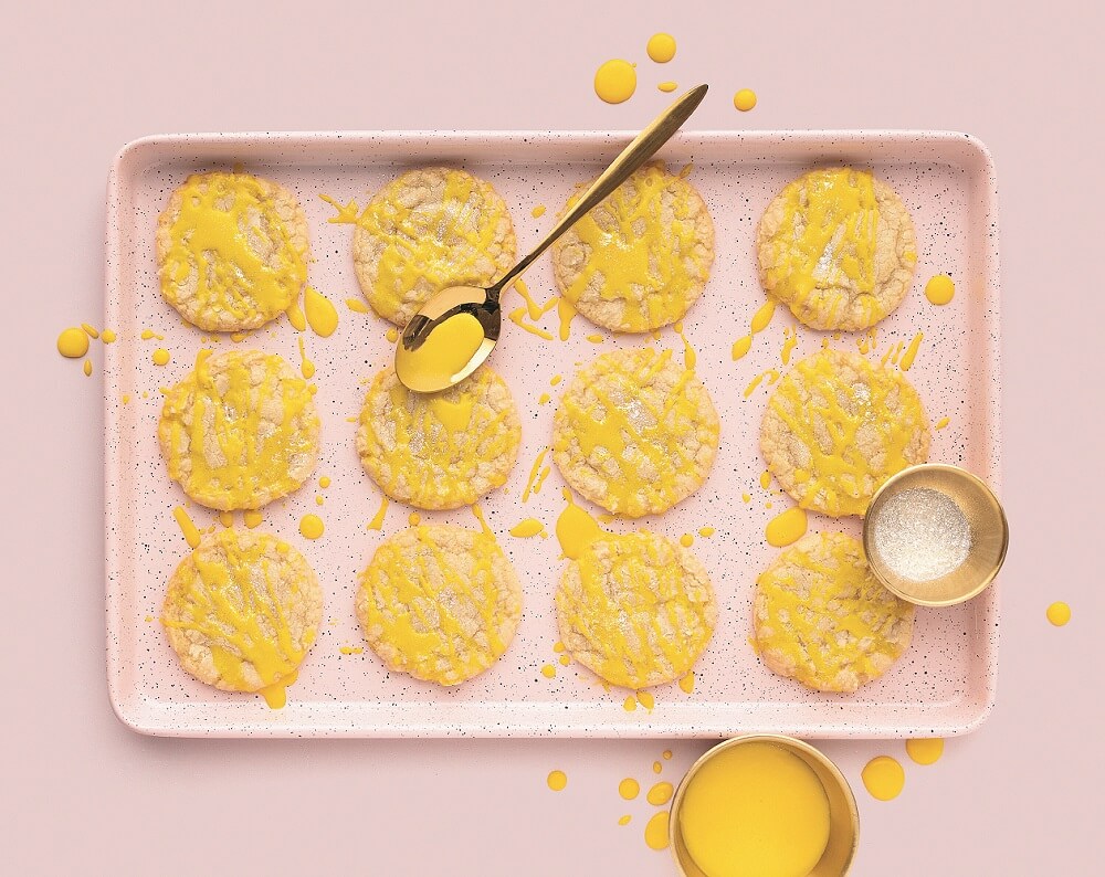 Recipe for Lemon Crinkle Cookies