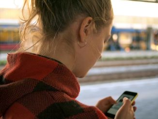 woman on cell phone