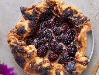 Recipe for Blackberry and Brie Galette