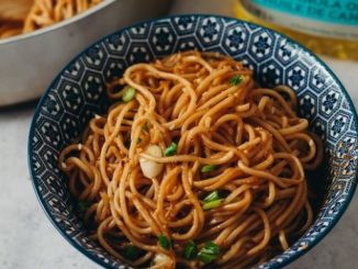 Recipe for Sesame Noodles by Mazola