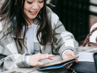 Woman using a tablet featured image