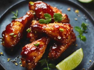 Recipe for Honey Lime Pepper Wings