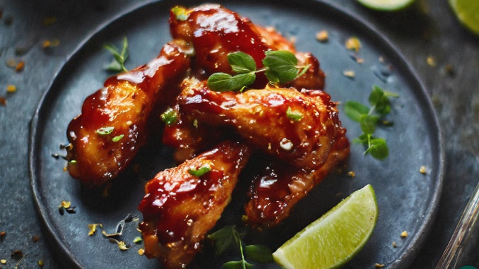 Recipe for Honey Lime Pepper Wings