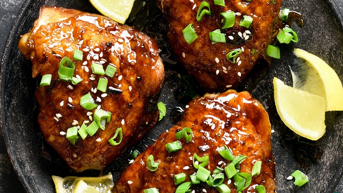 Recipe for Chicken Thighs with Chipotle Bourbon Sauce