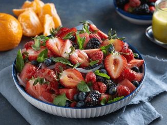 Recipe for Watermelon and Berry Salad