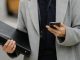 Woman using a cell phone