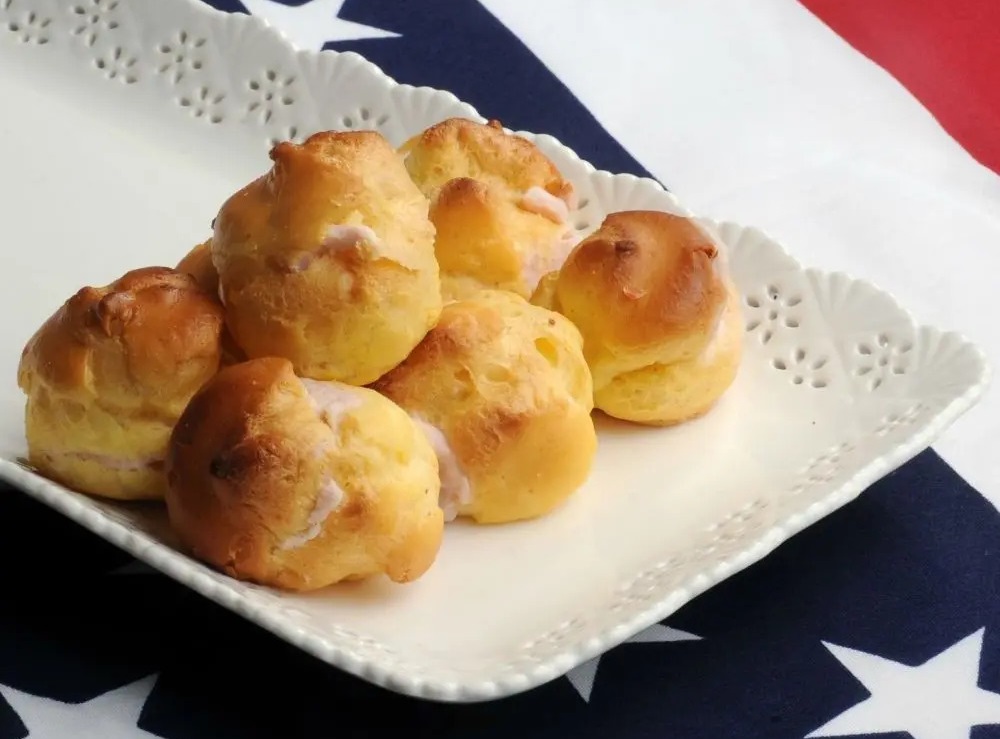 Recipe for Ham Choux Buns