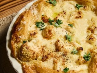 Cauliflower Cheese Pie