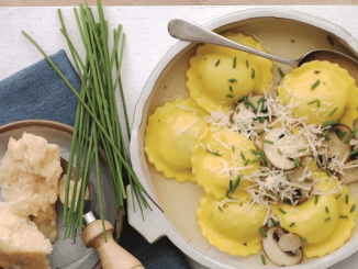 Recipe for Liquid Parmesan Ravioli