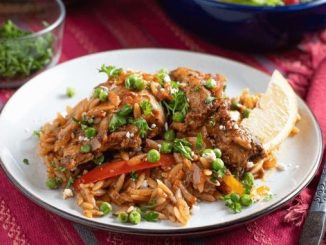 Recipe for Chicken Orzo Bake