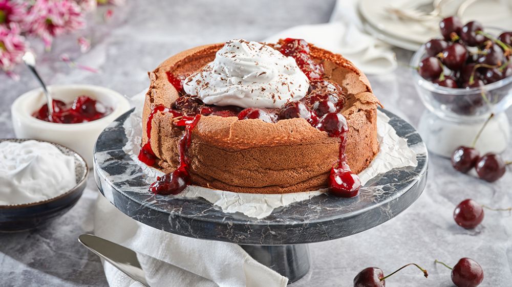 Recipe for Black Forest Cloud Cake