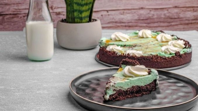 Green Ice Cream Pie