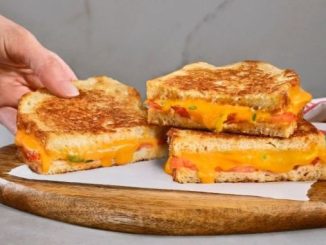 Recipe for Grilled Cheese with Tomato and Fresh Herbs