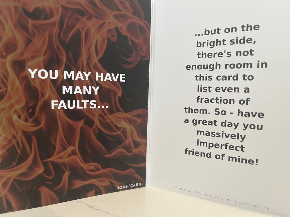 Roast Cards Inc