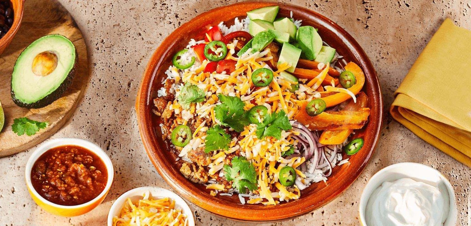 Recipe for Loaded Burrito Bowl 