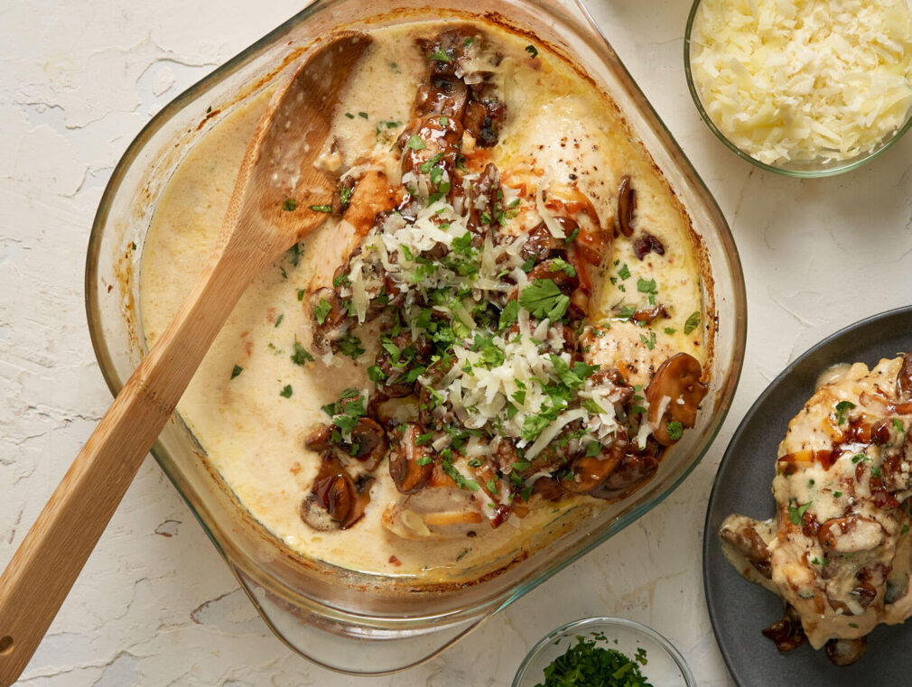 Recipe for Gooey Smoked Gouda Stuffed Chicken
